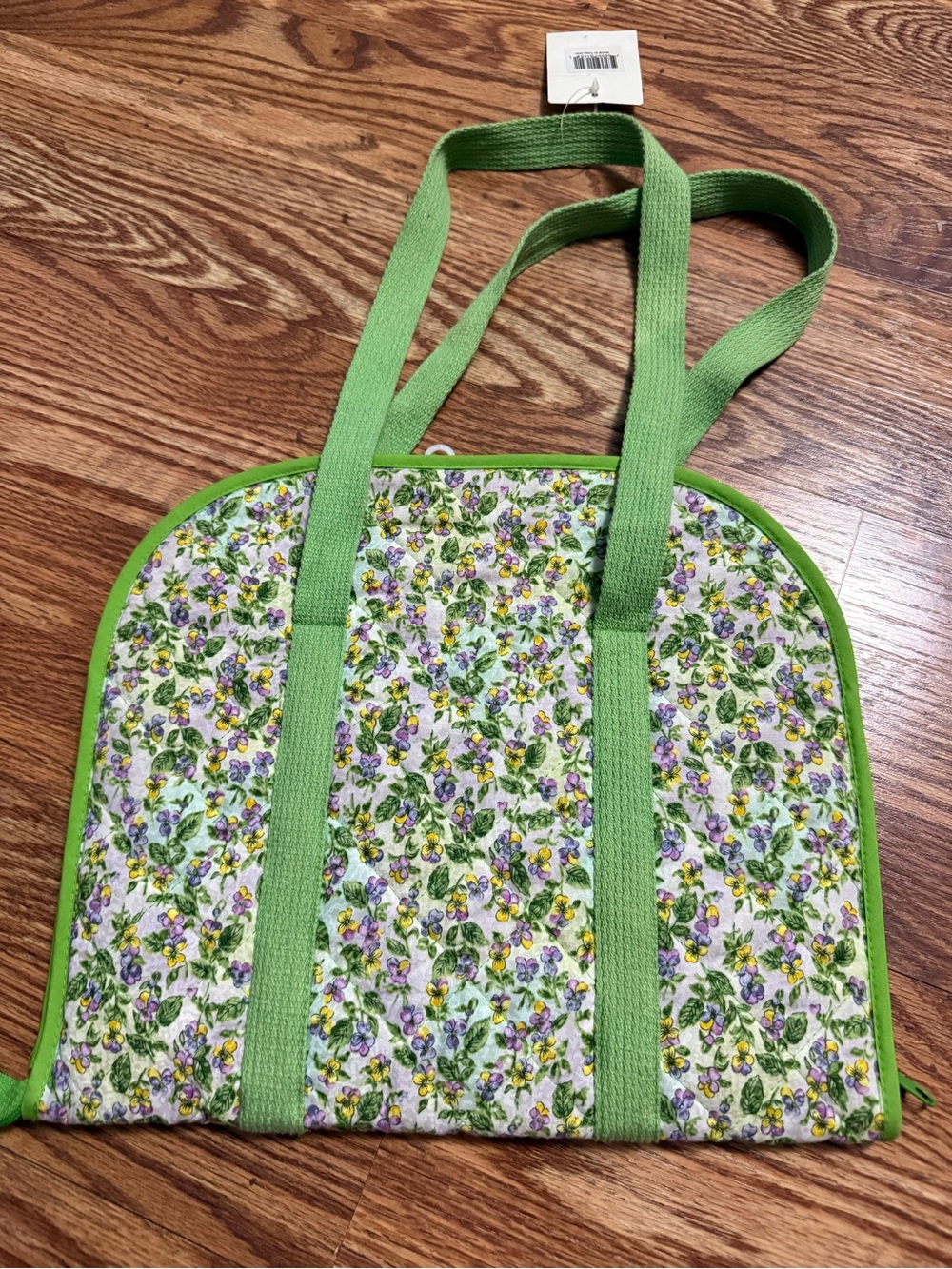 🆕 Quilted Floral Zippered Craft Bag